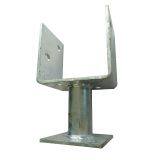 Hot Dipped Steel Building Material Hardware Timber Connector Heavy Duty Post Support