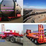 Hot Seller Tri Axles Lowbed Semi Trailer