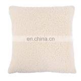 Luxury Warm Pink Sequin Faux Rabbit Fur Cushion With Shepa thumbnail-3