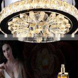 Popular Fashion Crystal Round Led Lights for Study Room thumbnail-3