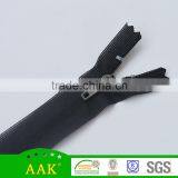 #3 Coil Zippers Closed End Zipper Casting Spring Slider Reverse Lace Tape Lace Zipper thumbnail-1