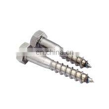 Zinc Plated Hex Wood Self Tapping Screws for Wooden Construction Wood Screw Din571