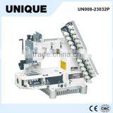 UNIQUE Sewing Machine UN008-23032P 12-needle With 23-needle Gauge Set Double Chain Circular Sewing Machine