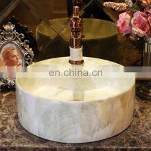 Marble Round Europe Type Washbasin on Stage of Pottery and Porcelain thumbnail-4