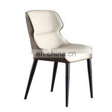 Leather Modern Luxury Dinning Table Chiars Restaurant Dinning Room Chairs for Dining Room thumbnail-1