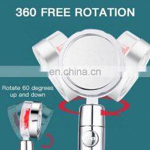 Water Filter High Pressure Fan Vortex Hydro Shower Jet Turbo Head Shower Turbo thumbnail-5
