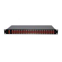 48-CH 100G Athermal AWG module in 1U Rackmount FC UPC Connector