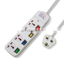 Hot Sell Manufacture Universal UK Standard 220V Power Extension Socket