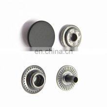 20mm Black Metal Hidden Press Snap Button