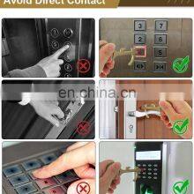 Hot Selling High Quality Retractable Pull Reel Key Chain Hands Free Door Opener With Premium Box thumbnail-4