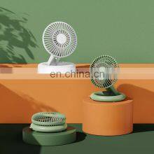 Xiaomi Portable USB Rechargeable Desk Fan Clip-on Mini Desk Fan Adjustable Desk Fan thumbnail-2