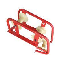 Wellhead Big Bend Pulley + 3φ2.5cm Nylon Pulleys Seamless Welding + Dust-Proof Bearings Ground Cable Corner Guidance thumbnail-2