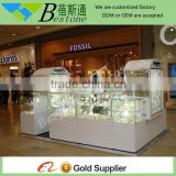 BST# glass jewelry display cabinet with led light