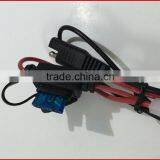 New Red /Black of Wire 15A Molding Fuse Crimp 187 Type Terminal of Auto Lighting System Power Cable thumbnail-5