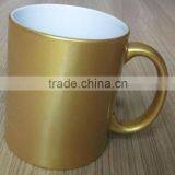 Sublimation11 Oz. Gold Pearl Finish Mug thumbnail-1