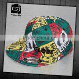 Wholesale High Quality Cheap Custom 5 Panel Adjustable Backstrap Cotton Hip Hop Flat Caps