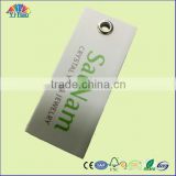 wholesales paper print hang tag for garment hang tag, paper swing tag