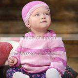 Cashmere Baby Set Cute Sweater,Scottish Bonnet thumbnail-2