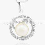 S925 Sliver Jewelry Pearl Pendants Freshwater Pearl Girls Pendants thumbnail-2