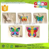WEP037 Butterfly Toy Plywood Layer Puzzle
