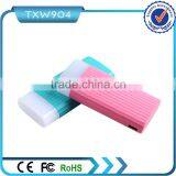 Portable Power Bank 10000mah Colorful USB Power Bank With LED Light Colorful USB