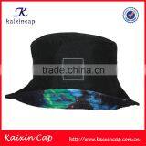 Custom ink painting style tie dyed bucket hat