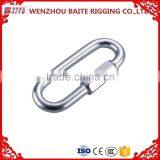 Hot Selling High Quality Wide Jaw Quick Link Steel Electric Galvanized OEM Service China Rigging Hardware thumbnail-1