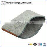 Simple Design High Quality Felt Material 12" Tablet pc Case With Zipper