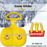 2014 Christmas promotion gift mcdonalds outdoor plastic sled