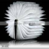 American Cherry Wood 4.5W 500LM LED Rechargeable Folding Book Shape Lamp, W-A08 thumbnail-4