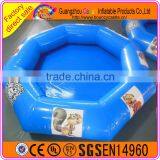 Mini Fun Inflatable Swimming Pool Blue Pool Equipment For Family Used thumbnail-2