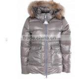 2015 New Design Down Jacket for Women Warm Winter Jacket Fur Hood thumbnail-1