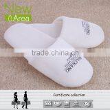 customized logo pattern good quality cheap diposable hotel slipper hotel amenity