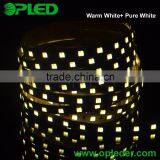 2 in 1 Chip Dual Color CCT Adjustable /dimmable 12V LED Fleixble Strip 5050 White & Warm White Quality Choice thumbnail-2