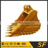Excavator Rock Bucket, Heavy Duty Rock Bucket Made From Shenfu