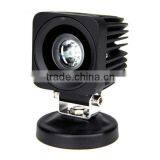 High Power 10w Led Work Light,12v Square Led Work Light for Motorcycle Offroad Car Truck