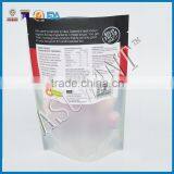 Mute Oil Printing on Window Food Bag for Bone Packaging/custom Make Stand up Clear Heat Resistant Food Bag