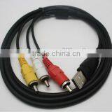 Usb to S-video 3 Rca Composite Cable Perfect to Your Keyboard and Mouse