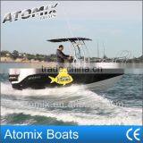 6m Fiberglass Leisure Boat With Outboard Engine (600 Center Console) thumbnail-4