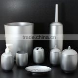 Silver Painted Luxury Acrylic Bathroom Accessories/Sets