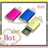Plastic color Mini bulk U disk and 1gb/2gb/4gb/8gb USB Flash drives wholesale cheap custom logo