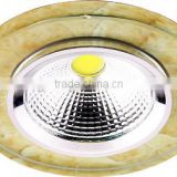 Crystal flat downlight spotlight indoor ceiling lighting house decoration MR16 2016 new design