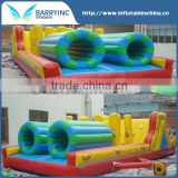 20 years factory price kids giant cheap inflatable obstacle course