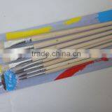 Round Watercolor and Gouache Brush Set