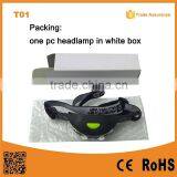 Waterproof Outdoor Camping 2* CR2032 Battery 3 Led Led Headlamp Manufacturers /Led Head Light thumbnail-1