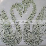 Factory Sale Hot Fix Rhinestone Transfer Motif Wholesale Rhinestone Heat Transfers Custom Iron on Transfer thumbnail-2