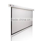 1:1 70" Matt White High-end Cinema Electric Projection Screen for Business Presentation thumbnail-3