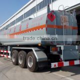 Three Axles Fuel Oil Tank Semi-trailer 40.8cbm capacity for sale