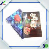 China Factory Custom New Style Stationery 3D Lenticular Notebook