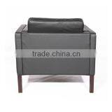 Danish Fredericia Furniture Borge Mogensen 2311 Armchair Wooden Legs thumbnail-5